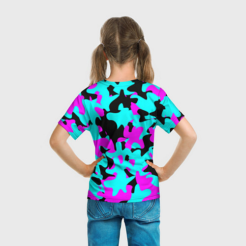 Детская футболка Modern Camouflage / 3D-принт – фото 6