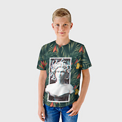 Футболка детская Медуза Горгона, цвет: 3D-принт — фото 2
