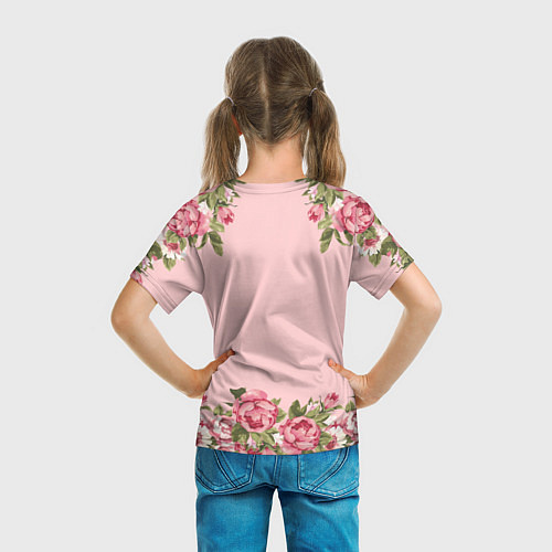 Детская футболка Girl / 3D-принт – фото 6