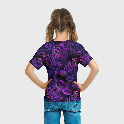 Детская футболка Grl Pwr / 3D-принт – фото 6