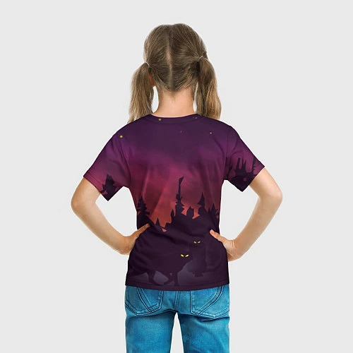 Детская футболка Агата Кристи / 3D-принт – фото 6