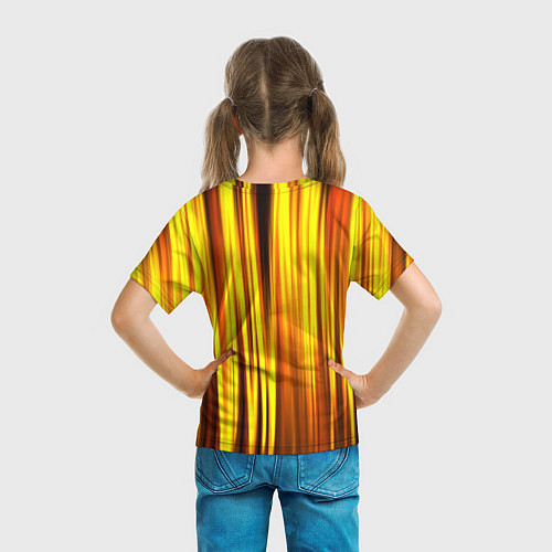 Детская футболка Brawl stars sally leon / 3D-принт – фото 6