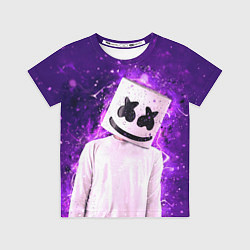 Футболка детская Marshmello, цвет: 3D-принт