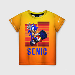 Футболка детская Sonic - Соник, цвет: 3D-принт