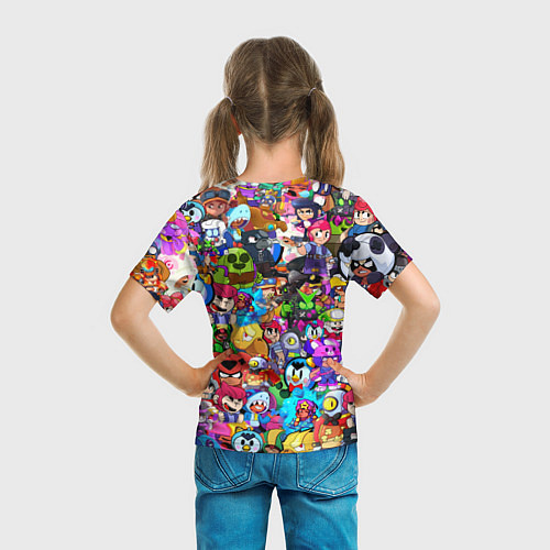 Детская футболка BRAWL STARS: MRP / 3D-принт – фото 6