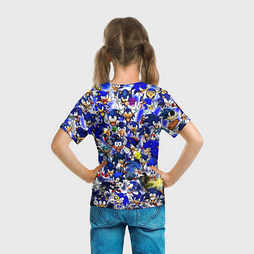 Детская футболка All of Sonic / 3D-принт – фото 6