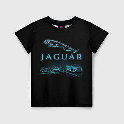 Футболка детская Jaguar, цвет: 3D-принт