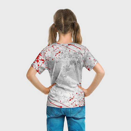 Детская футболка MAZDA RED LOGO / 3D-принт – фото 6