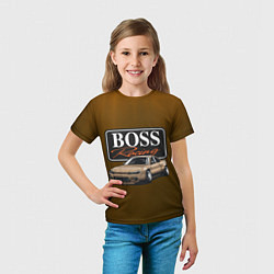Футболка детская Boss Racing, цвет: 3D-принт — фото 2