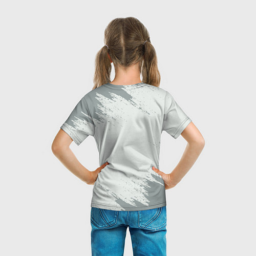 Детская футболка SONIC SILVER / 3D-принт – фото 6