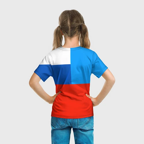 Детская футболка Флаг МЧС России / 3D-принт – фото 6
