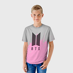 Футболка детская BTS, цвет: 3D-принт — фото 2
