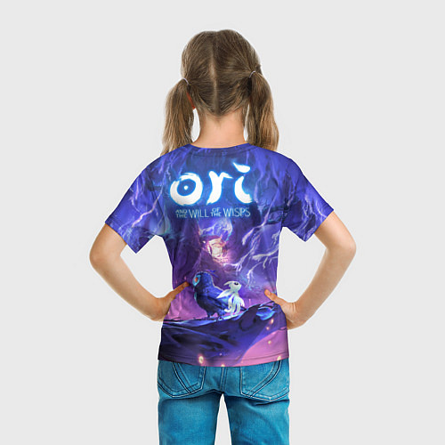 Детская футболка Ori and the Will of the Wisps / 3D-принт – фото 6