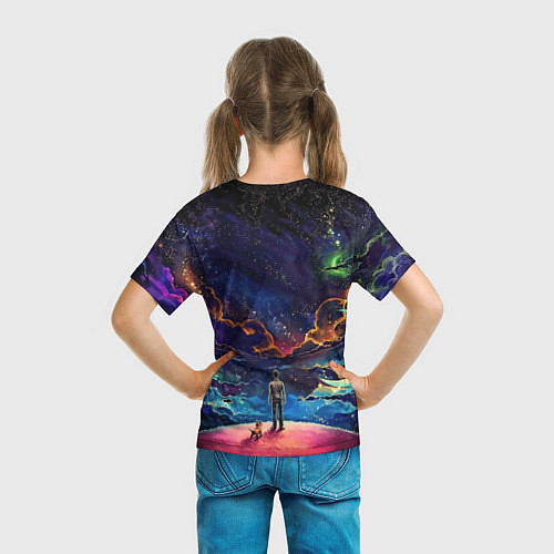 Детская футболка Космос / 3D-принт – фото 6