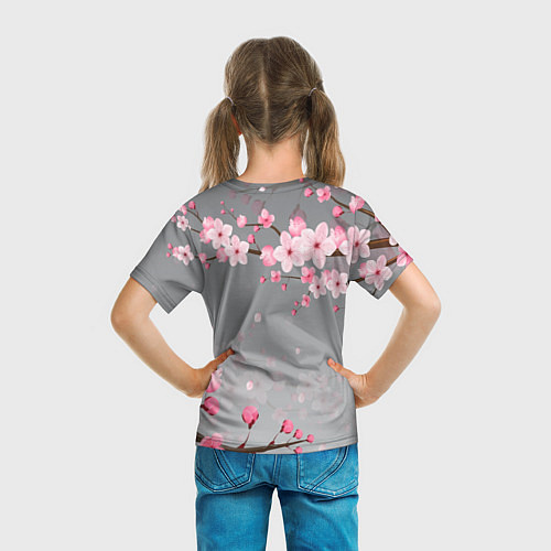 Детская футболка САКУРА / 3D-принт – фото 6
