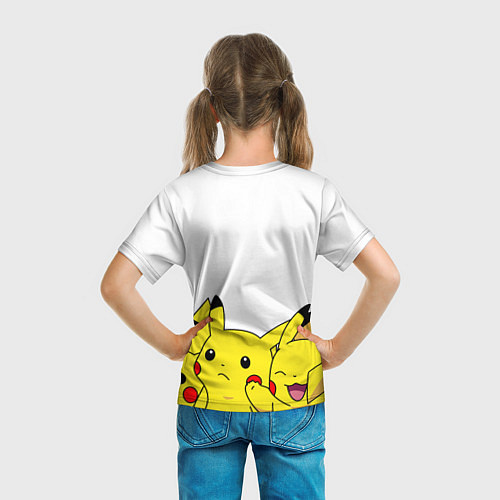 Детская футболка ПИКАЧУ / 3D-принт – фото 6