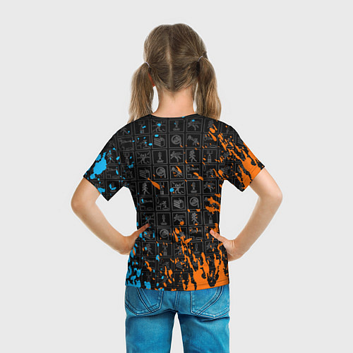 Детская футболка PORTAL 2 / 3D-принт – фото 6
