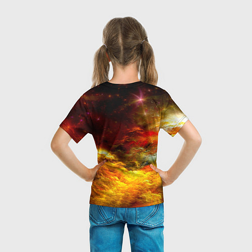 Детская футболка Galaxy / 3D-принт – фото 6