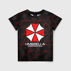 Футболка детская UMBRELLA CORP, цвет: 3D-принт