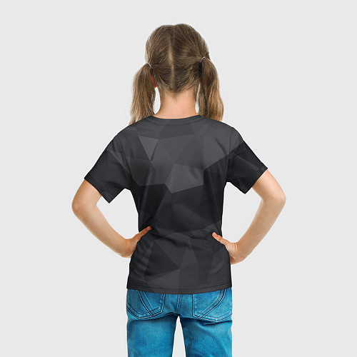 Детская футболка Грани / 3D-принт – фото 6