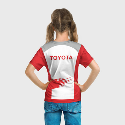 Детская футболка Toyota Driver / 3D-принт – фото 6