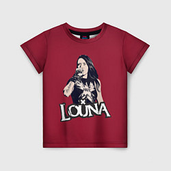 Футболка детская Louna, цвет: 3D-принт