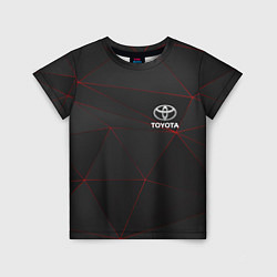 Футболка детская TOYOTA, цвет: 3D-принт