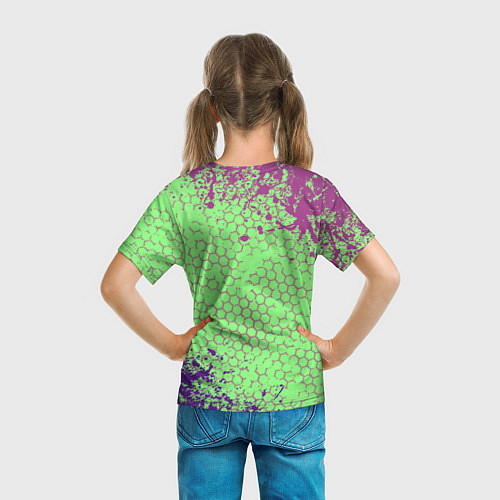 Детская футболка Brawl Stars Spike / 3D-принт – фото 6