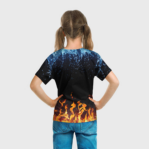 Детская футболка BRAWL STARS SPROUT / 3D-принт – фото 6