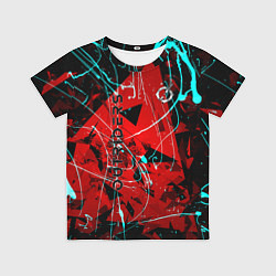 Футболка детская OUTRIDERS, цвет: 3D-принт
