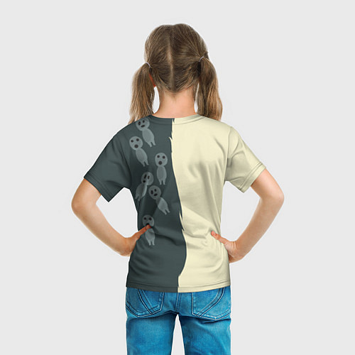 Детская футболка Принцесса Мононоке / 3D-принт – фото 6