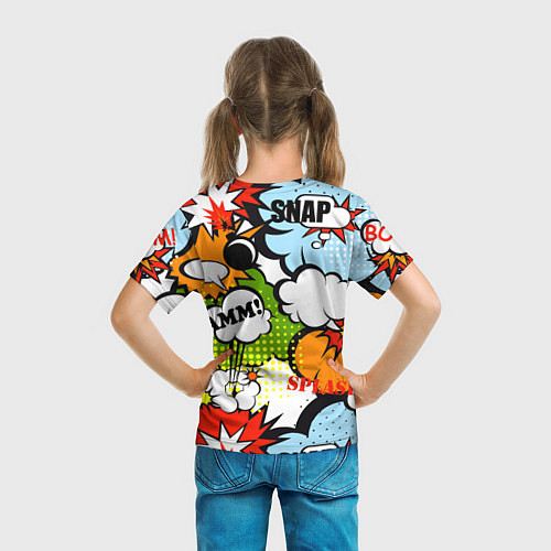 Детская футболка COMICS ART / 3D-принт – фото 6