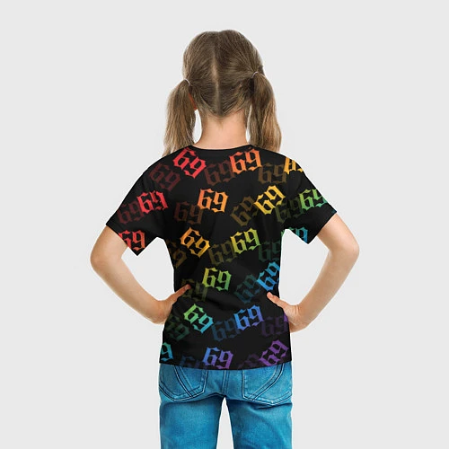 Детская футболка 6IX9INE / 3D-принт – фото 6