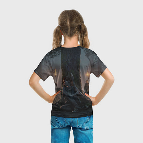 Детская футболка Ellie daynight / 3D-принт – фото 6