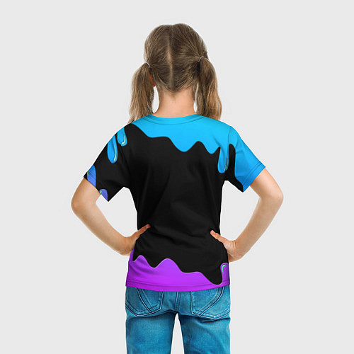 Детская футболка BRAWL STARS MECHA CROW / 3D-принт – фото 6