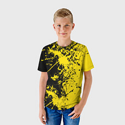 Футболка детская Ночное солнце, цвет: 3D-принт — фото 2