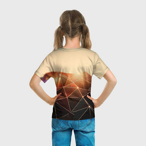 Детская футболка ABSTRACT DIGITAL / 3D-принт – фото 6