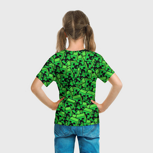 Детская футболка MINERCRAFT / 3D-принт – фото 6