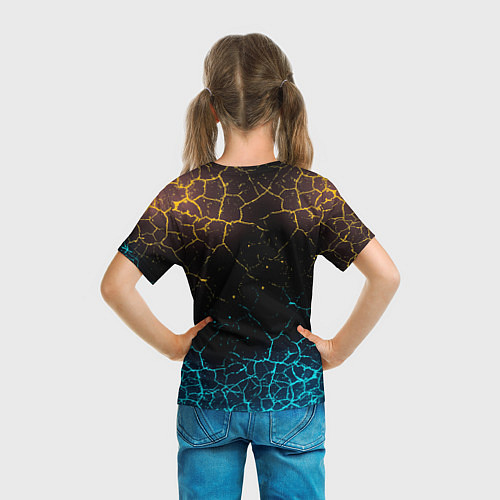 Детская футболка BRAWL STARS GALE / 3D-принт – фото 6