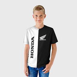 Футболка детская HONDA, цвет: 3D-принт — фото 2