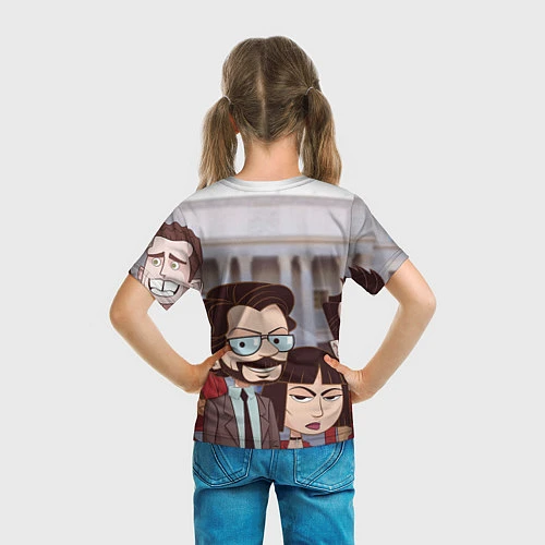 Детская футболка La Casa de Papel Z / 3D-принт – фото 6