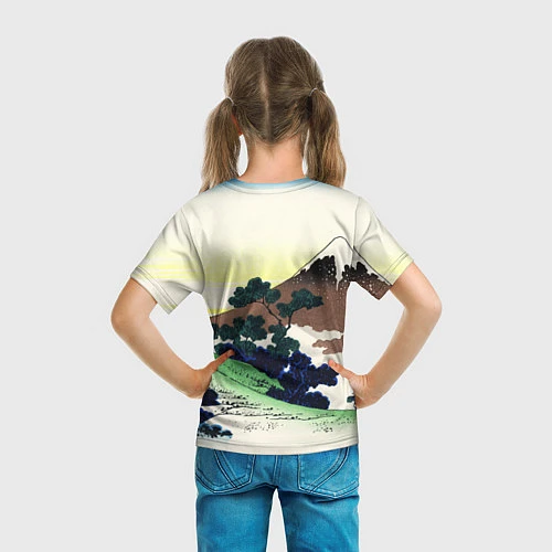 Детская футболка ЯПОНИЯ / 3D-принт – фото 6