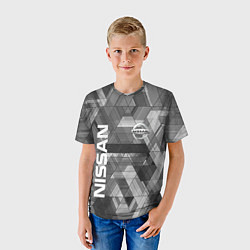 Футболка детская NISSAN, цвет: 3D-принт — фото 2