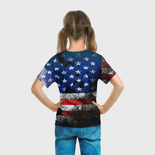 Детская футболка США / 3D-принт – фото 6