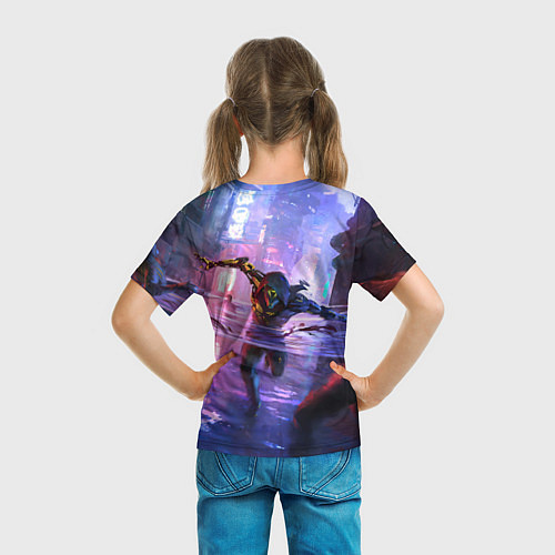 Детская футболка Ghostrunner / 3D-принт – фото 6