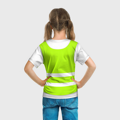 Детская футболка Работник года Номер один / 3D-принт – фото 6