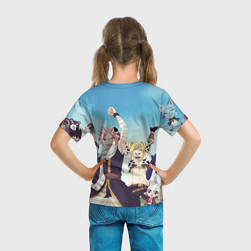 Детская футболка FAIRY TAIL ХВОСТ ФЕИ / 3D-принт – фото 6