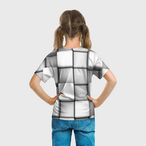 Детская футболка ТЕКСТУРА / 3D-принт – фото 6