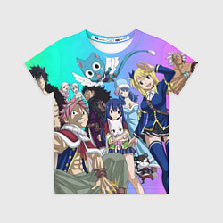 Футболка детская FAIRY TAIL ХВОСТ ФЕИ, цвет: 3D-принт