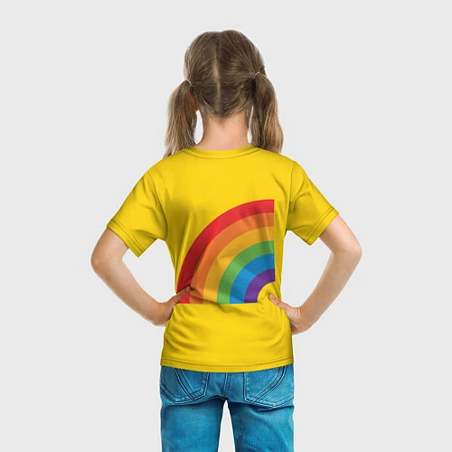 Детская футболка 6IX9INE 69 SHARK НА СПИНЕ / 3D-принт – фото 6